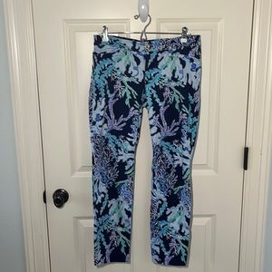 Lilly Pulitzer Printed Pants (Size: 6)